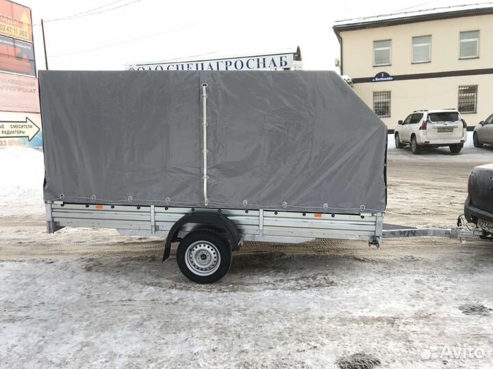 Прицеп мзса 817717.022 с тентом