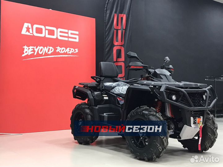 Квадроцикл Aodes 1000 MAX Pro чёрный, копия BRP