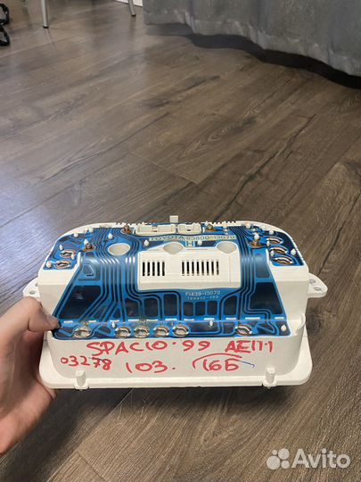 Приборная панель toyota corolla spacio