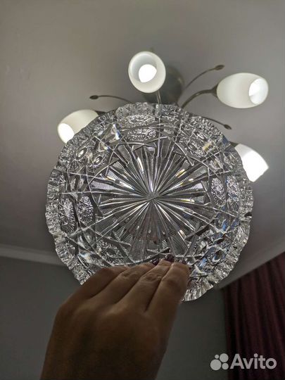 Хрустальная ваза