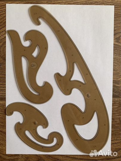 Лекала для черчения кохинор