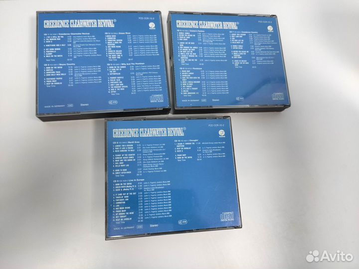 Фирменные компакт диски (10 CD) Creedence