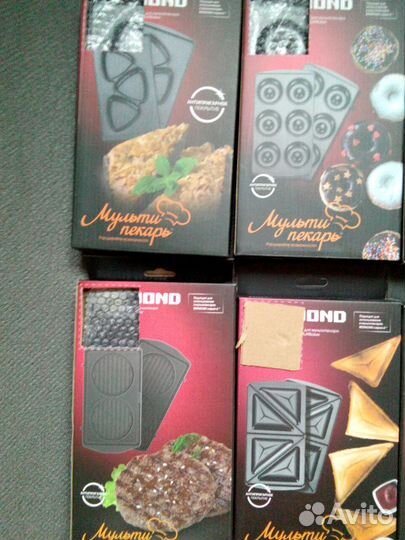 Панели на мультипекарь redmond 6 гриль,пончики