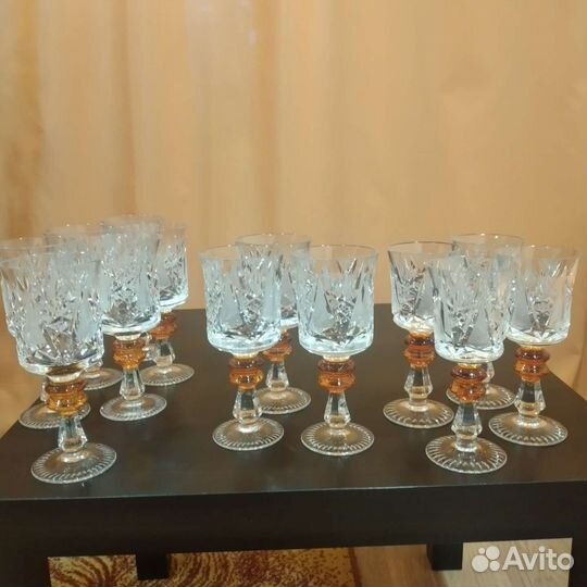 Фужеры хрустальные СССР