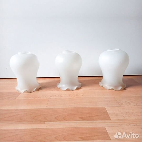 Плафоны для люстры стеклянные матовые