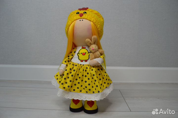 Интерьерная кукла тильда 