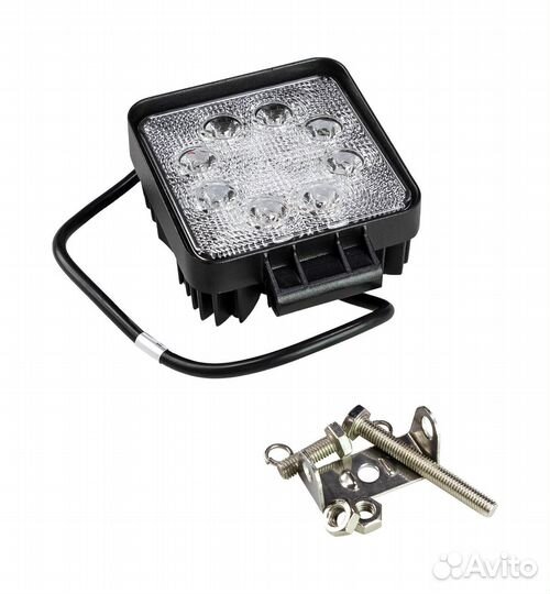 Прожектор светодиодный 8 диодов, 1250 лм, 10-30 В