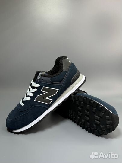 Кроссовки мужские великаны new balance 574 шерсть