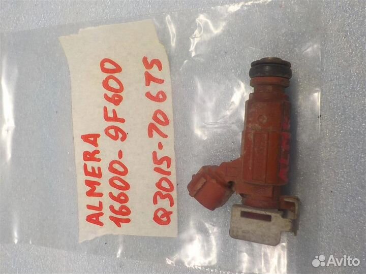 Форсунка инжекторная электрическая Nissan Almera