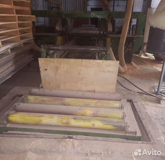 Линия обрезки фанеры