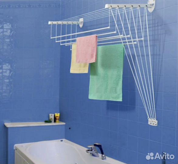 Вешалка для белья на балкон (для потолка) lift180