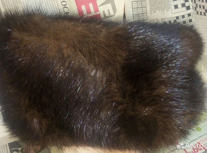 Шапка норковая женская