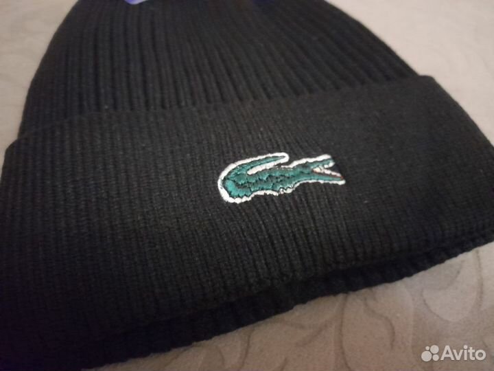 Шапка Lacoste Теплая