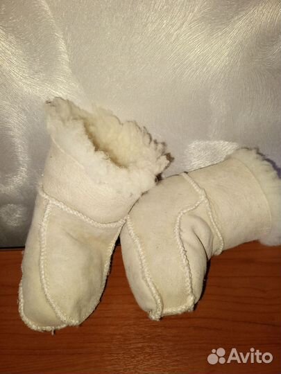 Пинетки из овчины