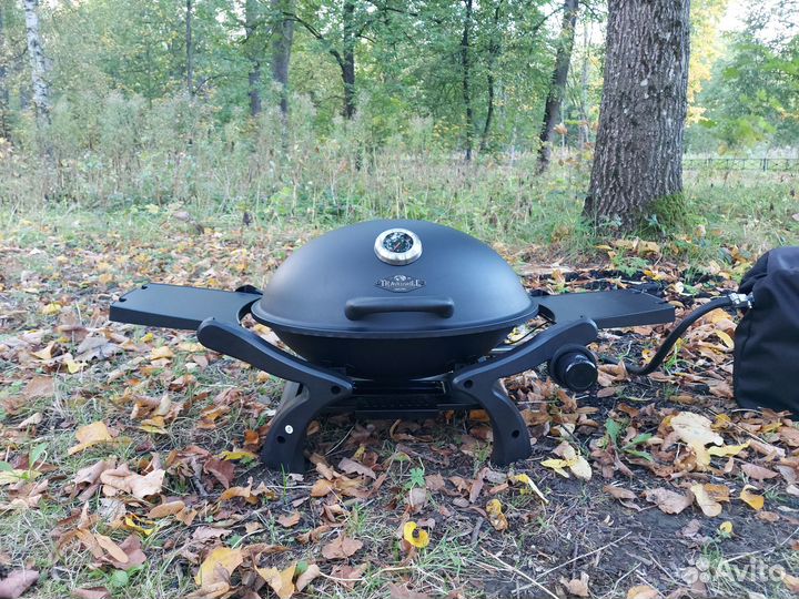 Гриль газовый 1 горелка нерж./решётки чугун/ титан