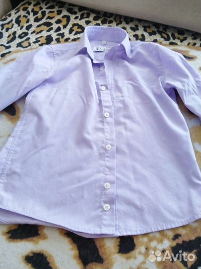 Рубашка для мальчика 122 128