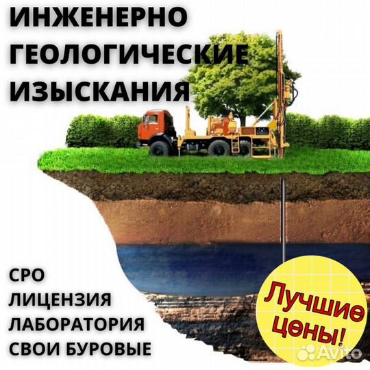 Геология участка под строительство