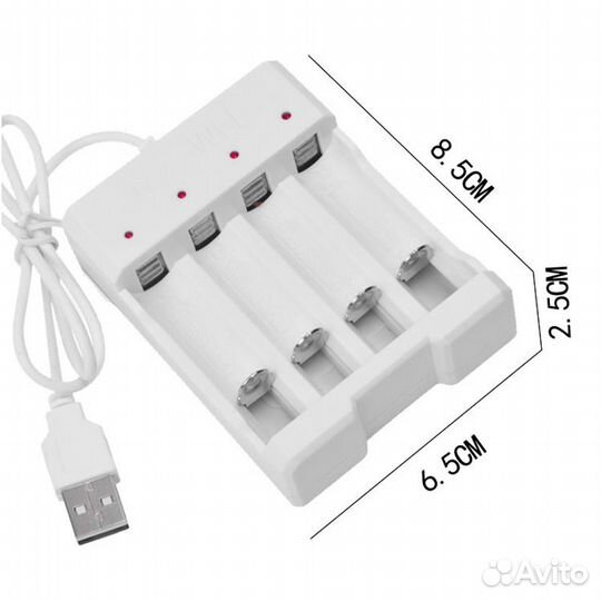 Новые Зарядки для AA и AAA на 4 слота