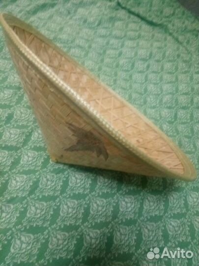 Китайская шляпа соломенная