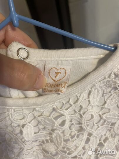 Платье для девочки нарядное 86