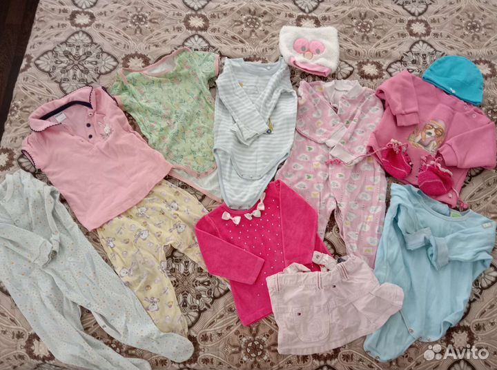 Вещи на девочку пакетом