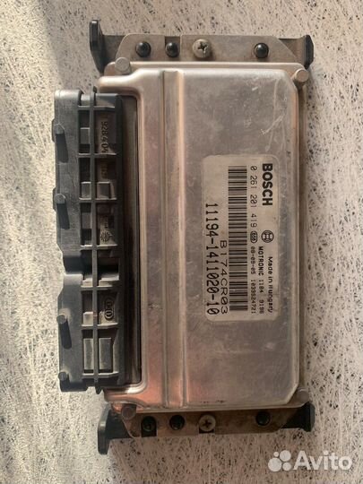 Эбу мозги bosch ваз 16v