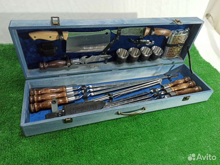 Шашлычный набор в кейсе