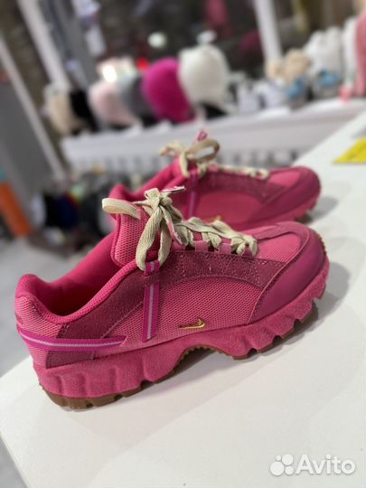 Кроссовки женские nike jacouemus розовые кеды