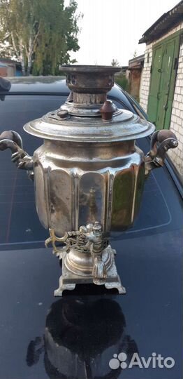 Самовар угольный старинный