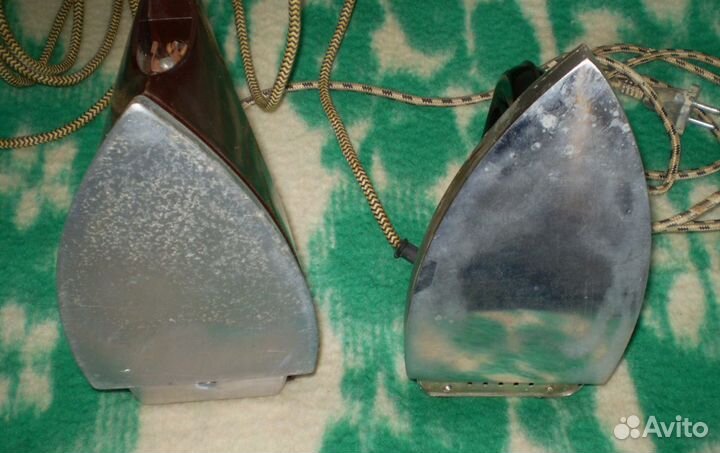 Утюги электрические старые СССР и РФ