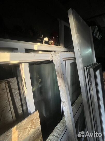 Окна пластиковые бу