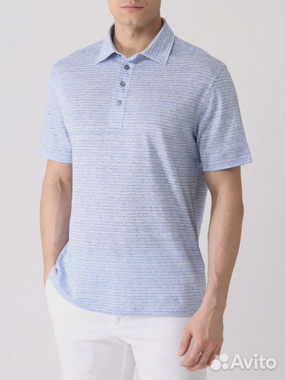 Поло льняное Ermenegildo Zegna