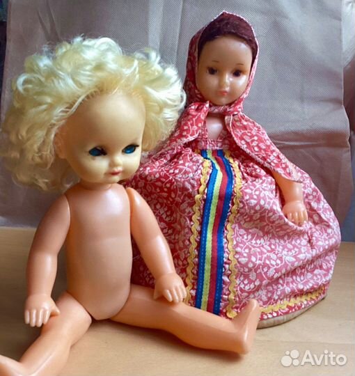 Лот. Куклы. Баба грелка. Горький