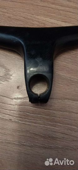 Очень лëгкий карбоновый руль+вынос 