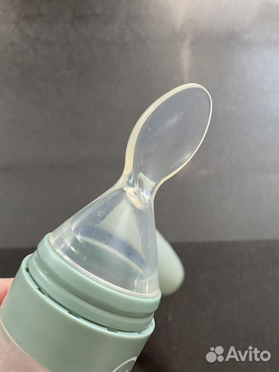 Ложечка, футляр и ниблер Happy baby