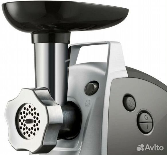 Мясорубка Moulinex HV8 ME6838, чёрный/серебристы