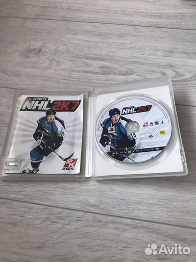 Диск на ps3 NHL2k7 (2007)