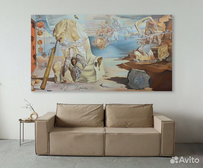 Репродукция картины маслом на холсте