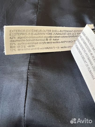 Твидовый пиджак женский Massimo Dutti 40 размер