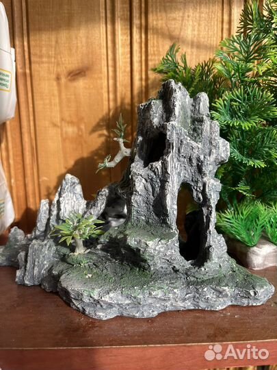 Грот для аквариума