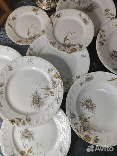 Тарелки Антиквариат. Европа