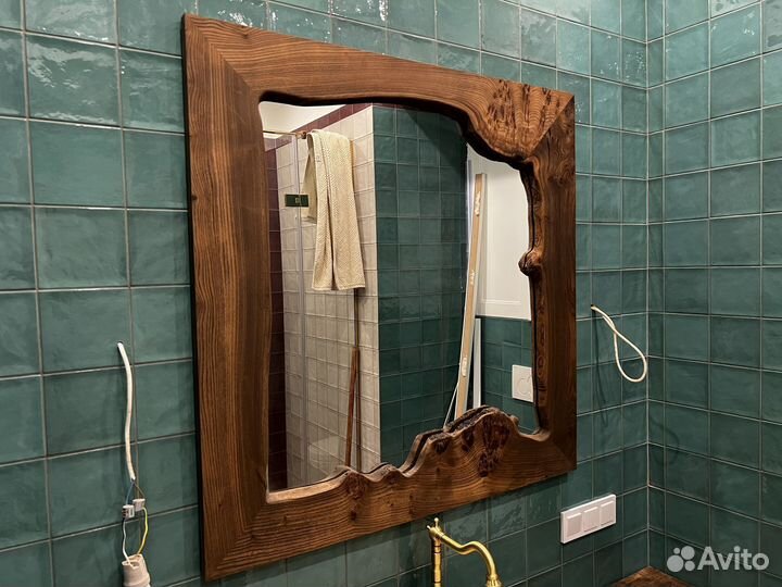 Рамка для зеркала из массива на заказ