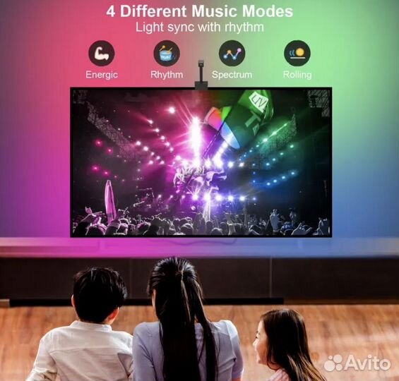 Умная подсветка для телевизора