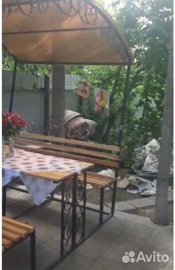 Беседка с элементами ковки новая, в наличие