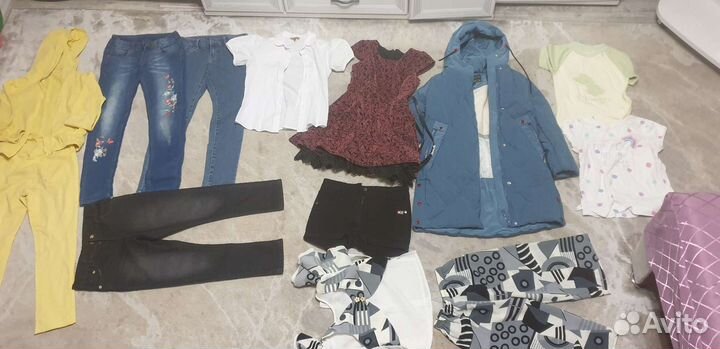 Вещи на девочку 9лет. 134 рост