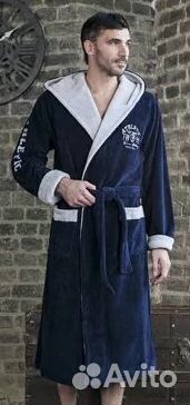 Мужской махровый халат