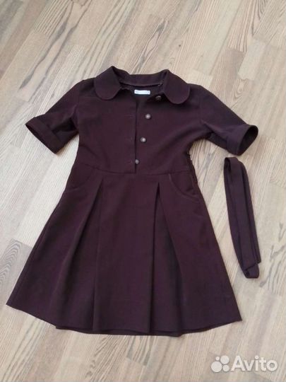 Школьная форма с фартуком