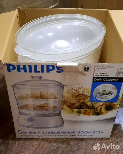 Пароварка philips