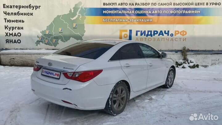 Стекло двери задней левой Hyundai Sonata (YF) 8341