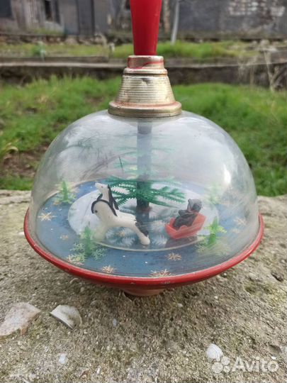 Игрушка юла СССР